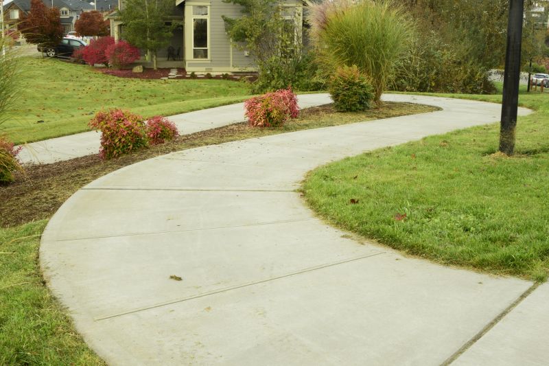 Sidewalk and Curb Installation